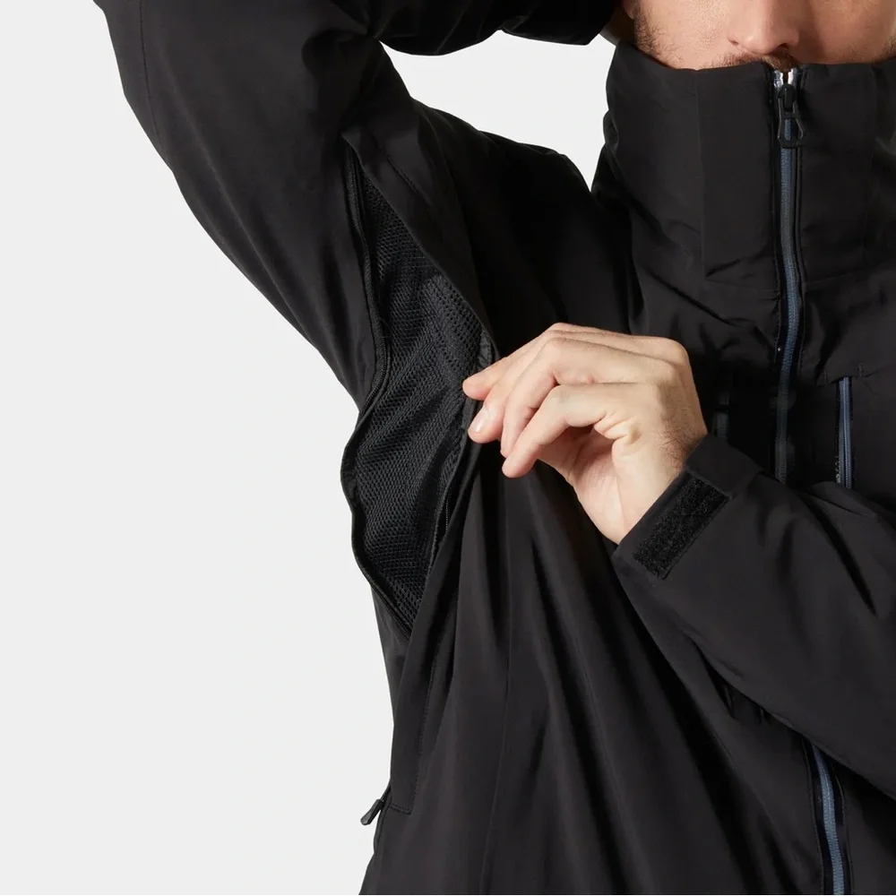 Helly Hansen Men's Alpha LIFALOFT™ Insulated Ski Jacket SZ. Medium AWESOME!!! - Picture 8 of 11